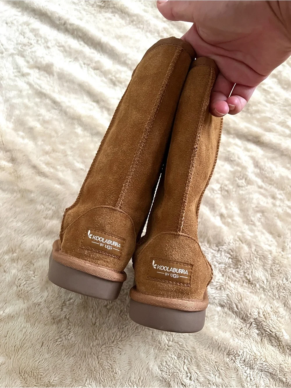 NWOT KOOLABURRA by UGG Girl's Brown Tall Boots Size 12 (Toddler)